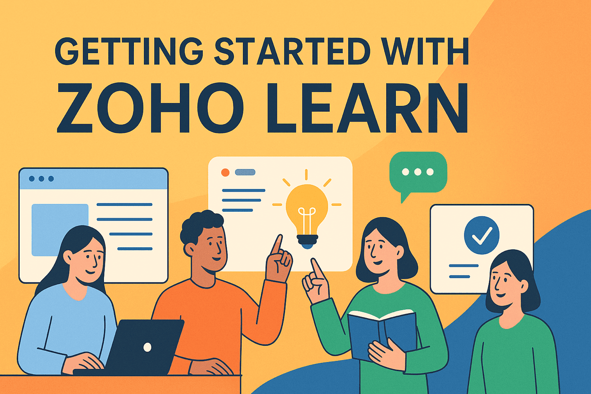 GETTING STARTED WITH ZOHO LEARN: YOUR ALL-IN-ONE PLATFORM FOR TRAINING AND KNOWLEDGE SHARING